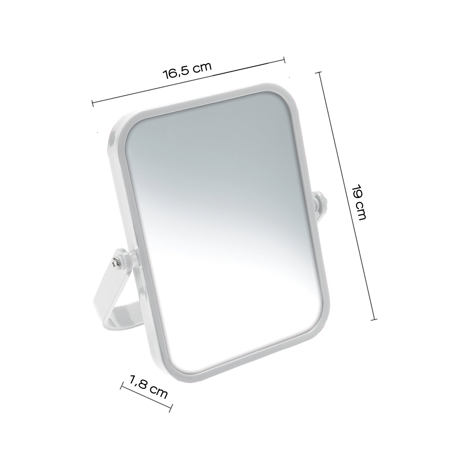 Specchio ingranditore 5X Elena di Gedy - Bianco by CeramicStore | Lo specialista del tuo bagno