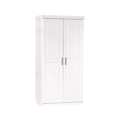 Armadio a 2 ante in legno massello - Bianco by CeramicStore | Lo specialista del tuo bagno