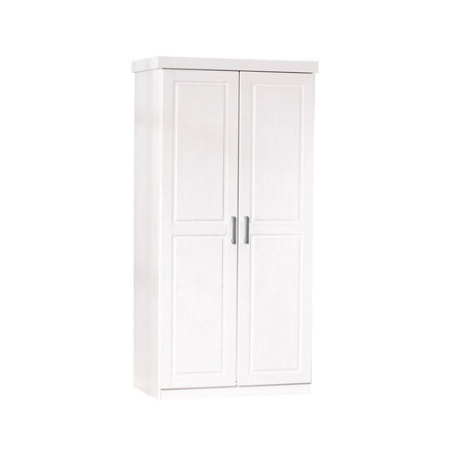 Armadio a 2 ante in legno massello - Bianco by CeramicStore | Lo specialista del tuo bagno