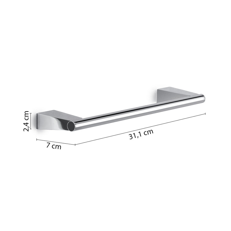 Porta asciugamani a parete in Acciaio Inox Gedy serie Tonale 30 cm - Cromato by CeramicStore | Lo specialista del tuo bagno