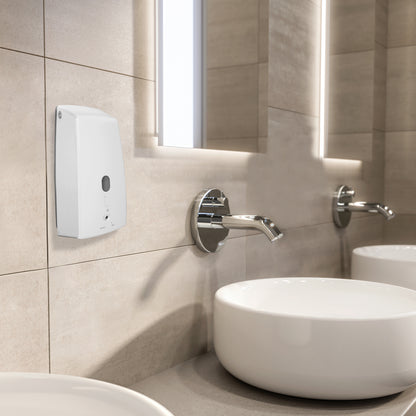 Distributore di sapone con fotocellula modello Feel di Gedy - Bianco by CeramicStore | Lo specialista del tuo bagno