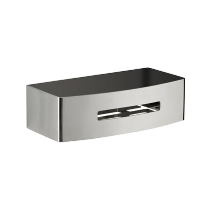 Portaoggetti rettangolare doccia modello Poseidon di Gedy in Acciaio Inox - Lucido by CeramicStore | Lo specialista del tuo bagno