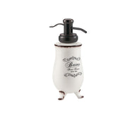 Dispenser sapone da appoggio in ceramica Gedy modello Amelie - Bianco