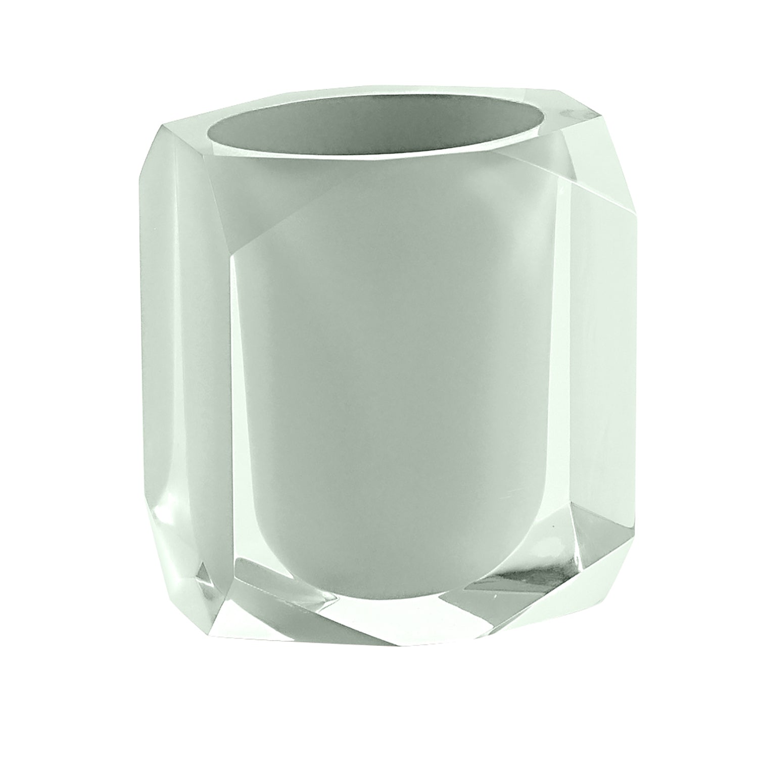 Portaspazzolini Gedy serie Chanelle - Verde Menta