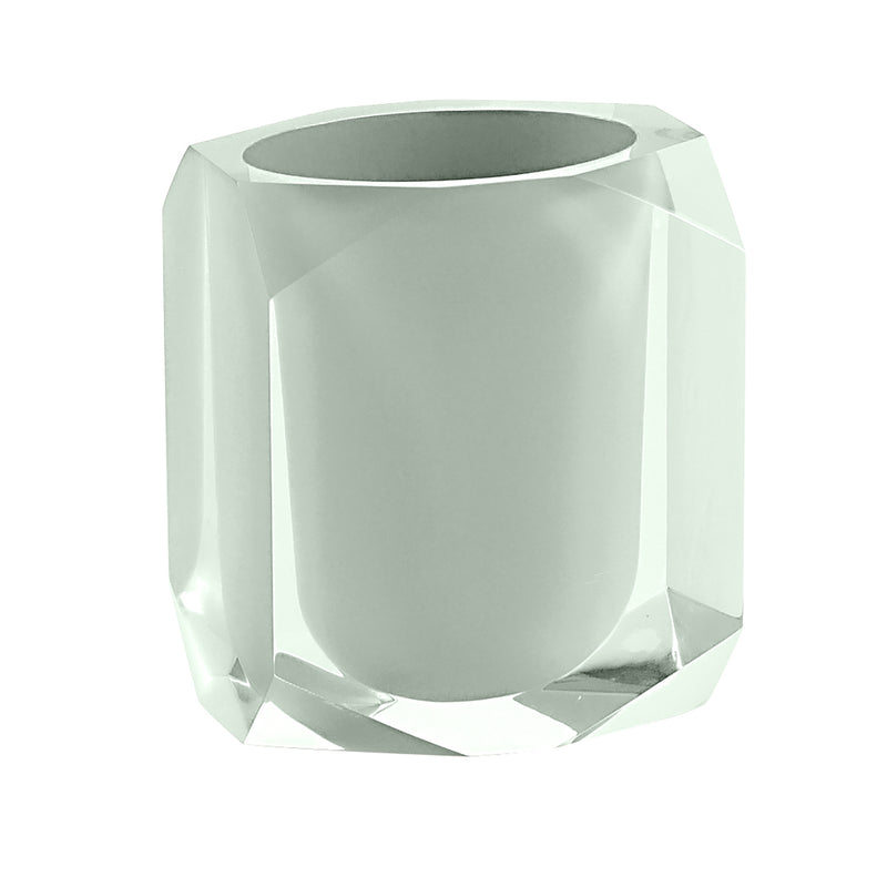 Portaspazzolini Gedy serie Chanelle - Verde Menta