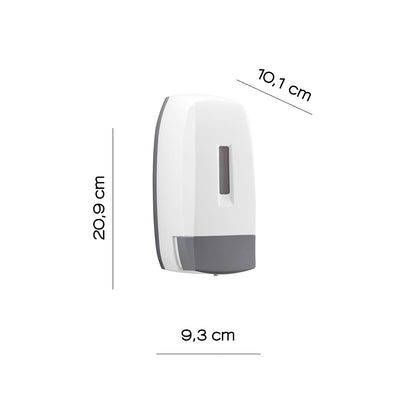 Distributore sapone modello Touch di Gedy da 500 ml - Bianco by CeramicStore | Lo specialista del tuo bagno