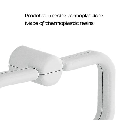 Portasalviette ad anello a muro di Gedy serie 2900 - Bianco by CeramicStore | Lo specialista del tuo bagno