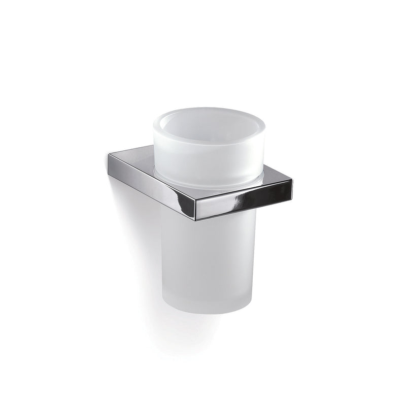 Portaspazzolini in Ottone e Cromall Gedy serie Lanzarote - Cromato by CeramicStore | Lo specialista del tuo bagno