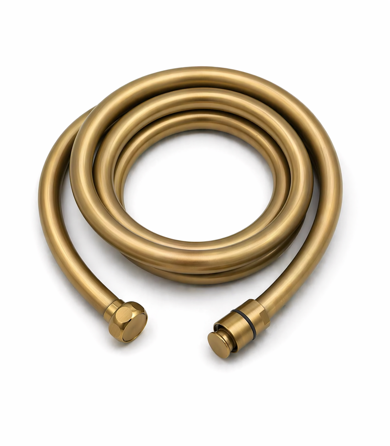 Flessibile doccia Rubiflux 150 cm in PVC universale - Oro Etrusco