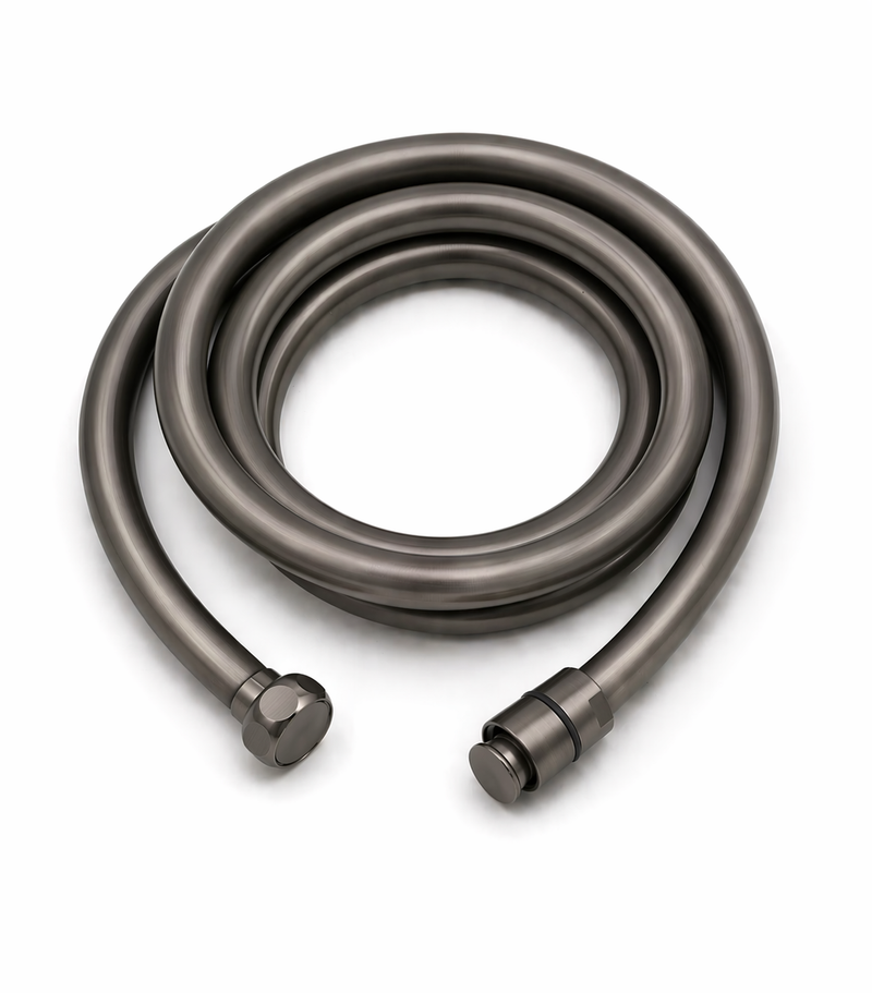 Flessibile doccia Rubiflux 150 cm in PVC universale - Gun Metal