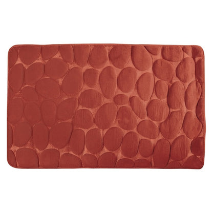Tappetino da bagno PEBBLE in microfibra 50x80 cm Terracotta by CeramicStore | Lo specialista del tuo bagno