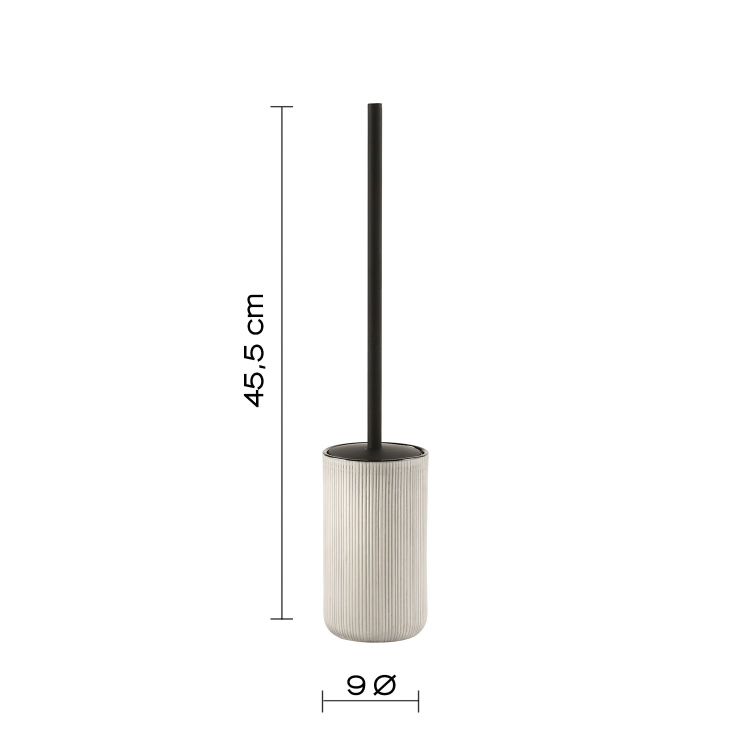 Scopino in ceramica Gedy serie Naomi - Grigio by CeramicStore | Lo specialista del tuo bagno