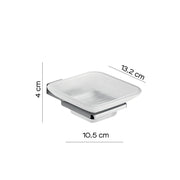 Portasapone in Acciaio Inox di Gedy serie Kansas - Cromato by CeramicStore | Lo specialista del tuo bagno
