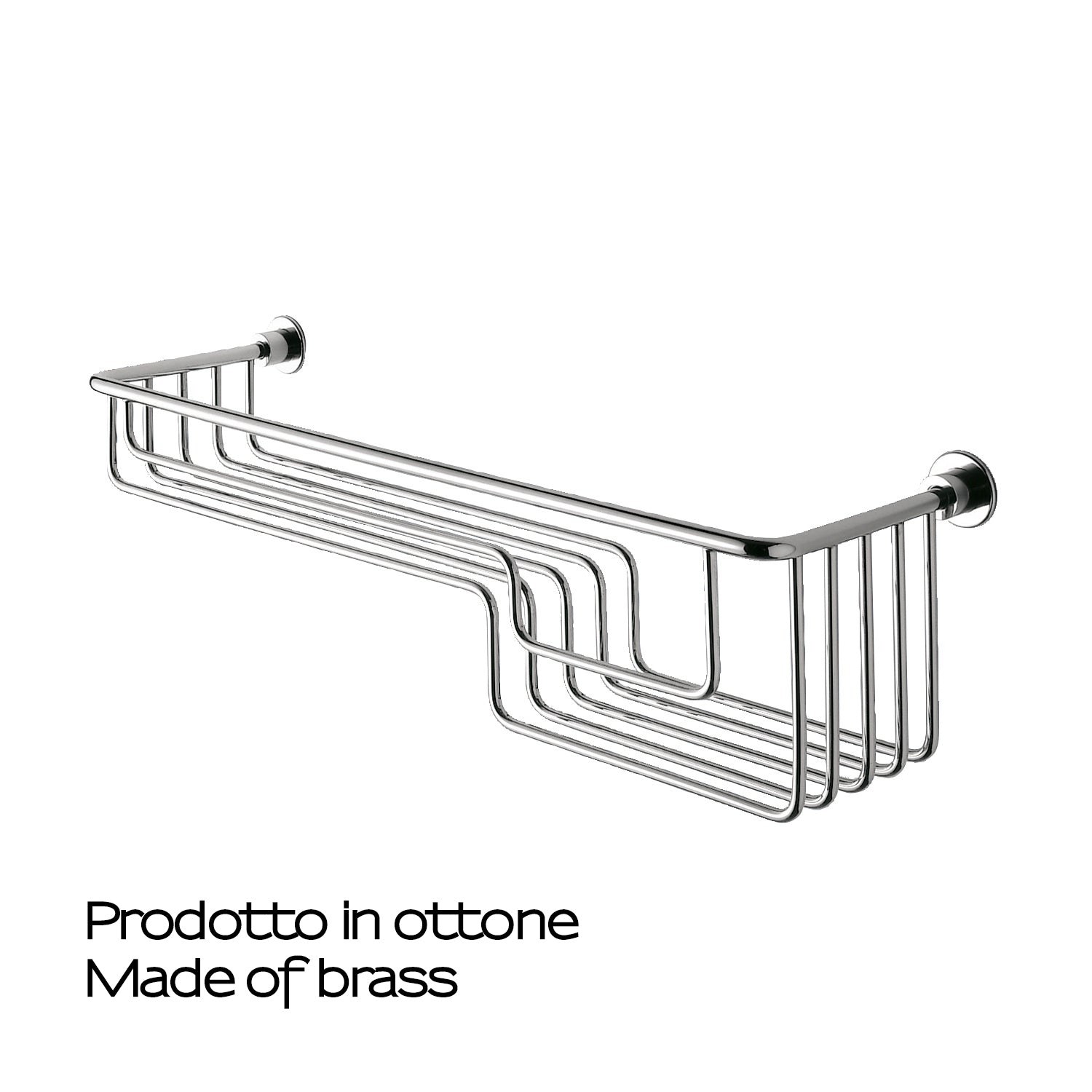 Portaoggetti vasca a 2 profondità modello Apollo di Gedy - Cromato by CeramicStore | Lo specialista del tuo bagno