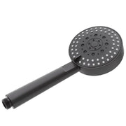 Doccetta per doccia rotonda nera 3 funzioni