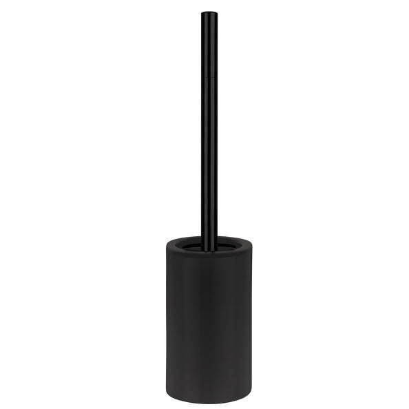 Spazzola igienica in ceramica modello Tube colore nero opaco by CeramicStore | Lo specialista del tuo bagno