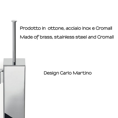 Scopino a muro Gedy serie Bridge - Cromato by CeramicStore | Lo specialista del tuo bagno