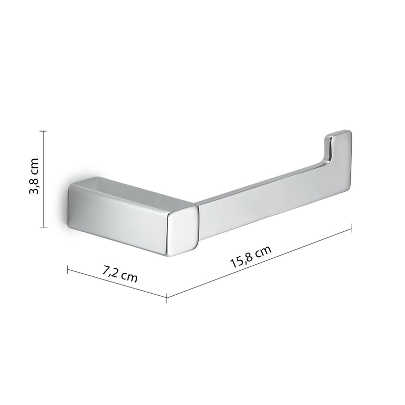 Porta carta igienica da muro Spluga di Gedy - Cromato