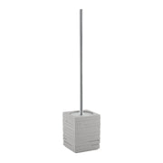 Scopino da appoggio con ciuffo in setole Gedy serie Quadrotto - Grigio by CeramicStore | Lo specialista del tuo bagno