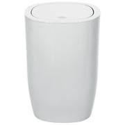 Pattumiera con coperchio basculante da 4L modello Pure - Bianco by CeramicStore | Lo specialista del tuo bagno