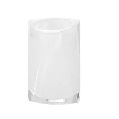 Portaspazzolini da appoggio Gedy modello Twist - Bianco