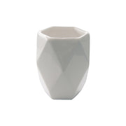 Portaspazzolini in ceramica Gedy serie Dalia - Bianco