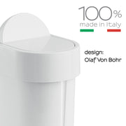 Portarifiuti da appoggio di Gedy serie Junior - Bianco by CeramicStore | Lo specialista del tuo bagno