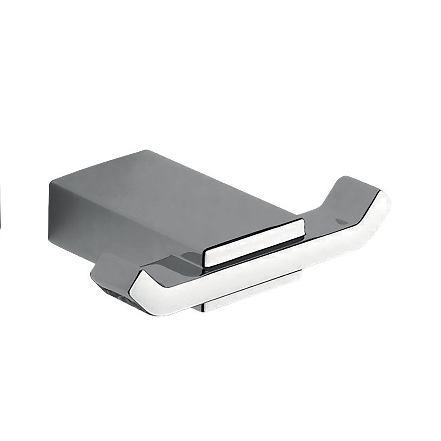 Appendiabiti doppio in Acciaio Inox di Gedy serie Kansas - Cromato by CeramicStore | Lo specialista del tuo bagno