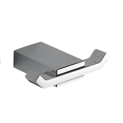 Appendiabiti doppio in Acciaio Inox di Gedy serie Kansas - Cromato by CeramicStore | Lo specialista del tuo bagno