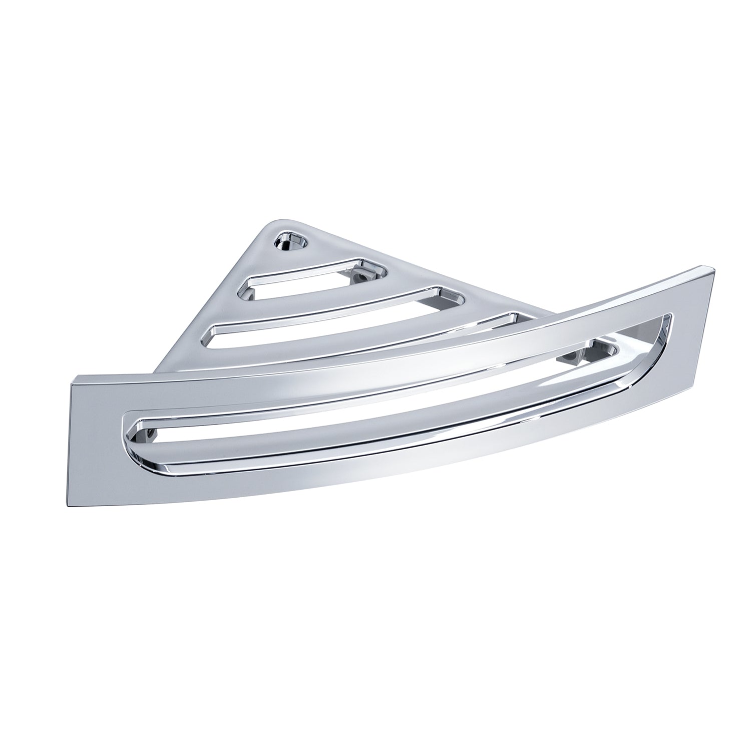 Portaoggetti doccia angolare modello Clip di Gedy - Cromato by CeramicStore | Lo specialista del tuo bagno