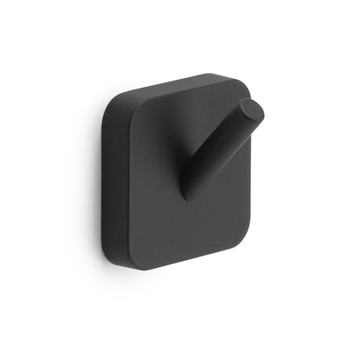 2 appendiabiti Gedy modello Tonga 4.7x3.1xH4.9 cm - Nero Matt by CeramicStore | Lo specialista del tuo bagno