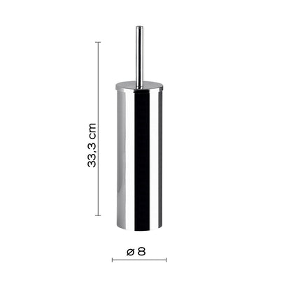 Scopino in Acciaio Inox Genziana di Gedy - Cromato by CeramicStore | Lo specialista del tuo bagno