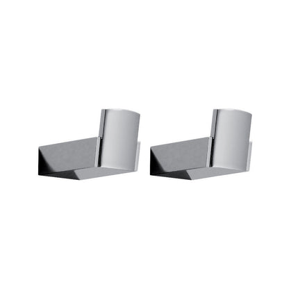 Appendiabiti 2 pezzi a parete Kent di Gedy - Cromato by CeramicStore | Lo specialista del tuo bagno