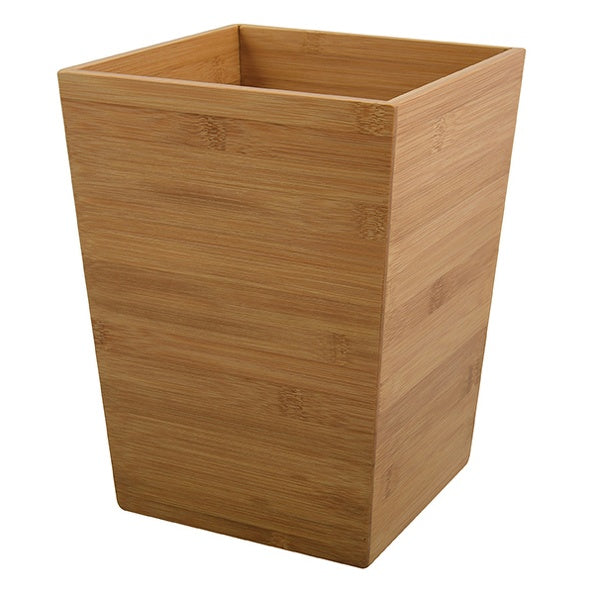 Pattumiera Ribaltabile in Bambà¹ da 3L - Marrone by CeramicStore | Lo specialista del tuo bagno