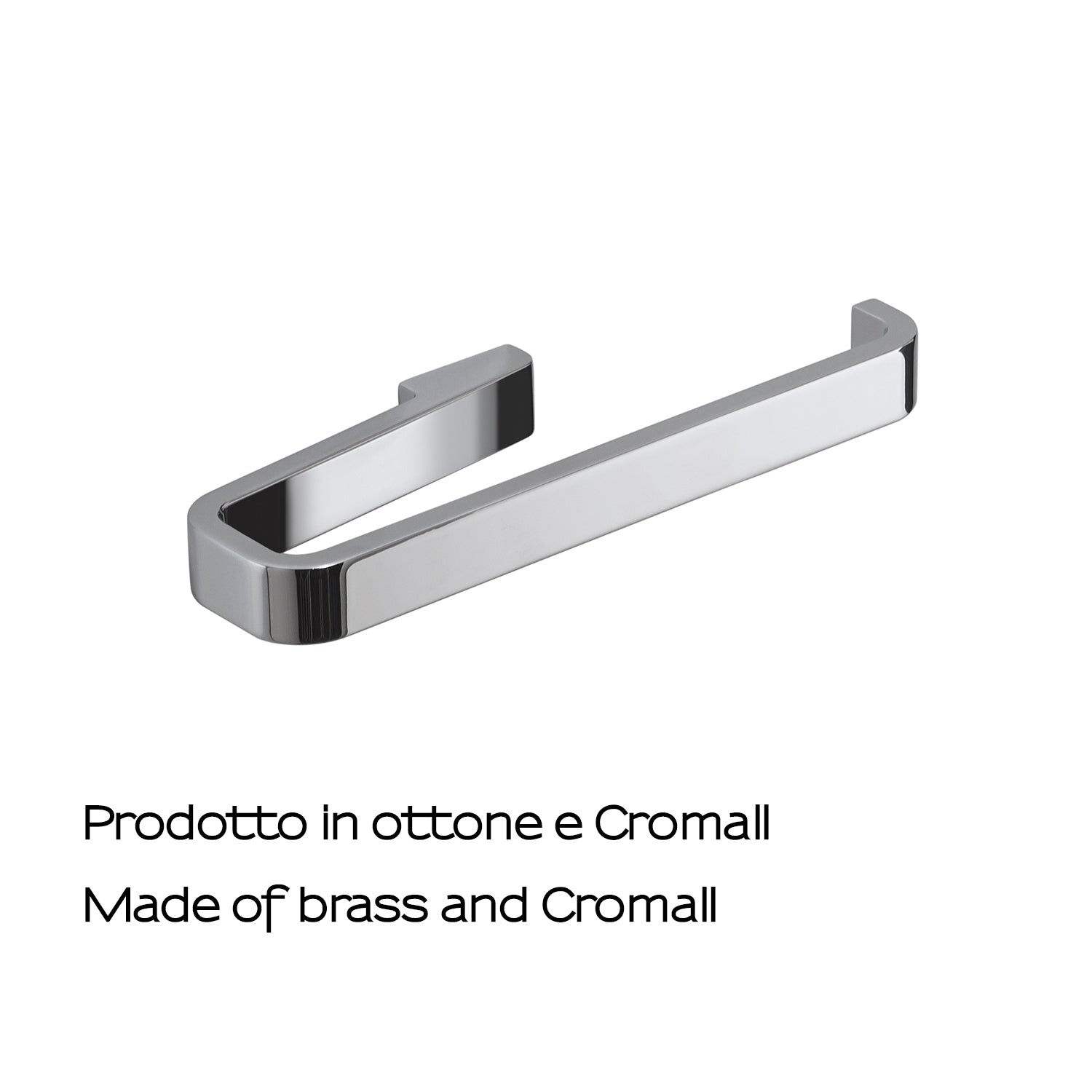 Portasalviette ad anello in Ottone e Cromall Gedy serie Samoa - Cromato by CeramicStore | Lo specialista del tuo bagno