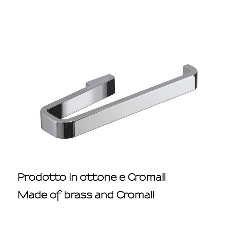 Portasalviette ad anello in Ottone e Cromall Gedy serie Samoa - Cromato by CeramicStore | Lo specialista del tuo bagno