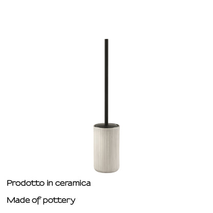 Scopino in ceramica Gedy serie Naomi - Grigio by CeramicStore | Lo specialista del tuo bagno