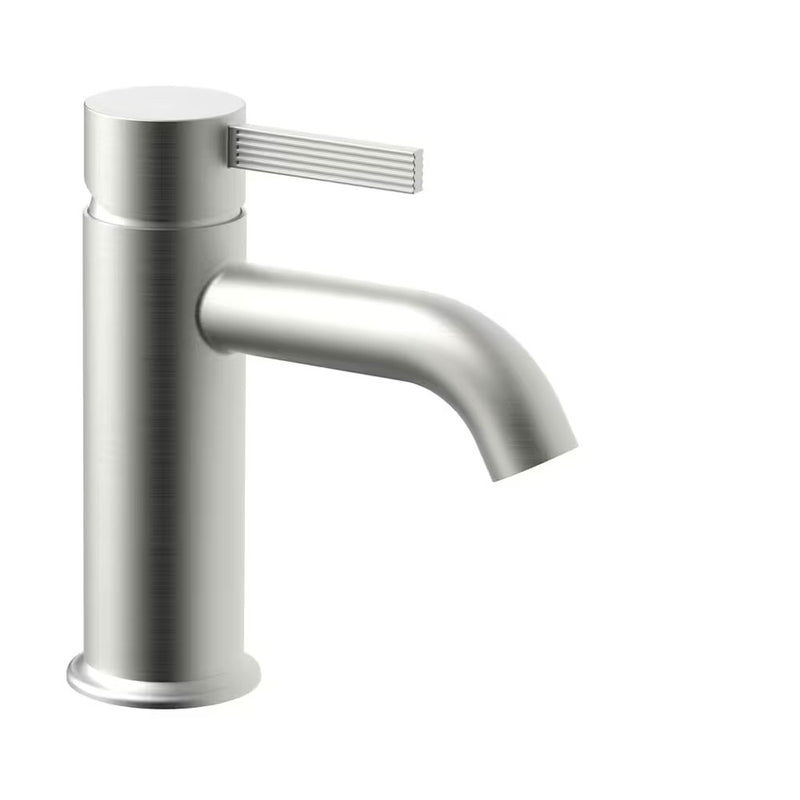 Rubinetti miscelatore lavabo con scarico Clic-Clac Steel Lookin Paffoni FOX071KST