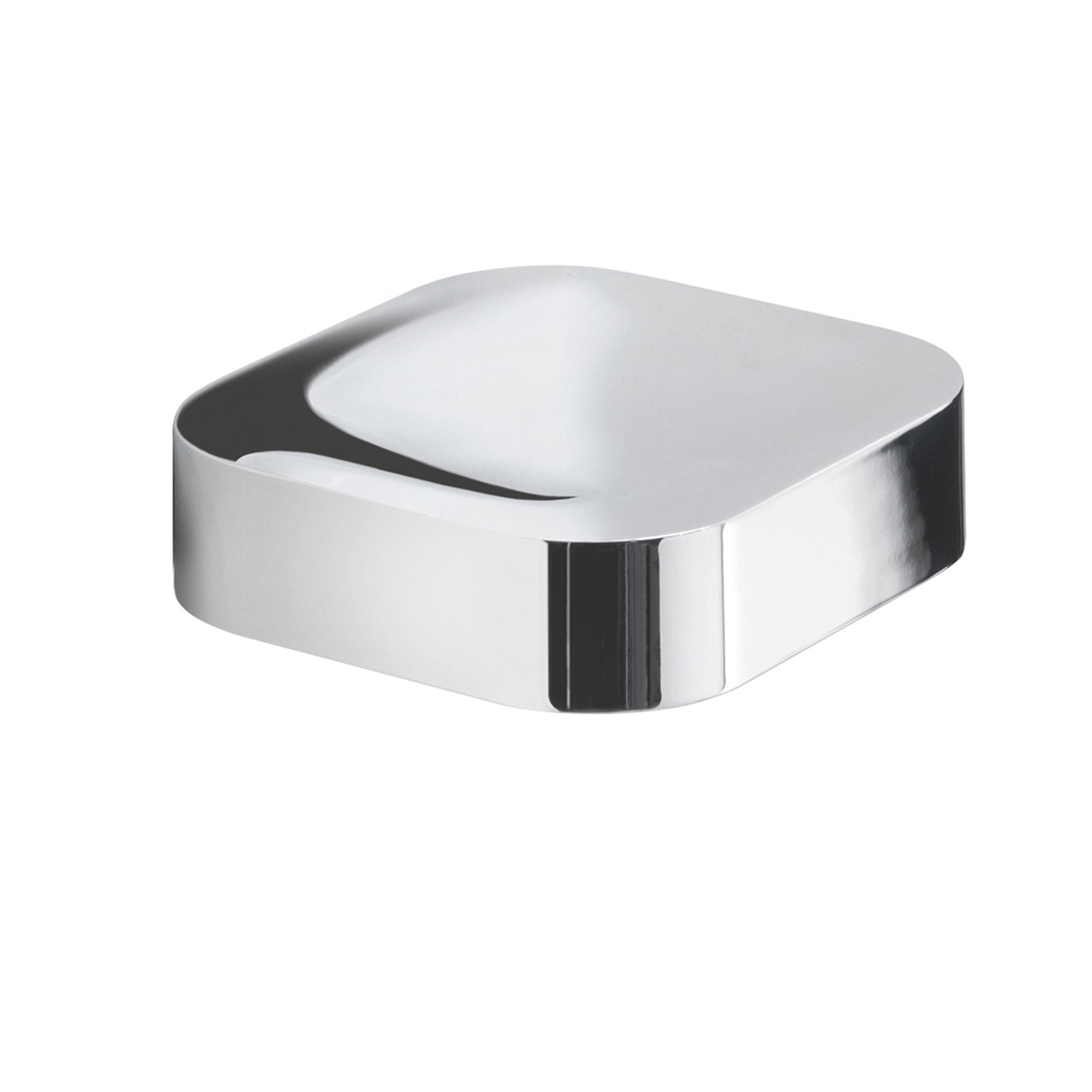 Portasapone inamovibile in Cromall Outline di Gedy - Cromato by CeramicStore | Lo specialista del tuo bagno