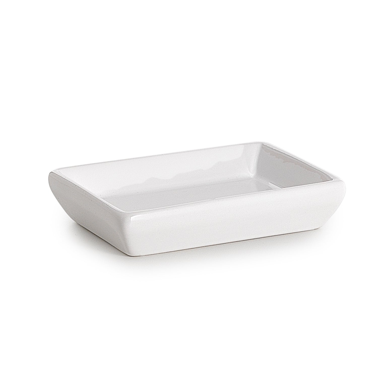 Portasapone in ceramica Gedy serie Karima - Bianco