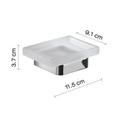 Portasapone in Ottone e Cromall Gedy serie Samoa - Cromato by CeramicStore | Lo specialista del tuo bagno