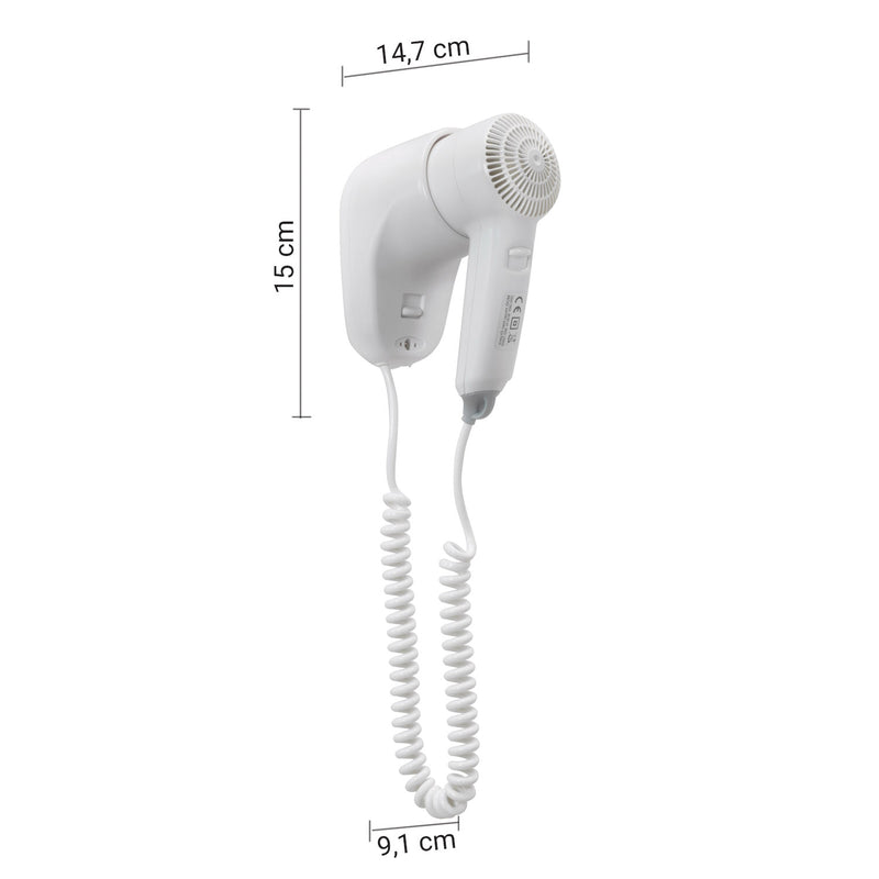 Gedy Zefiro Asciugacapelli 1200W - Con Supporto A Parete by CeramicStore | Lo specialista del tuo bagno