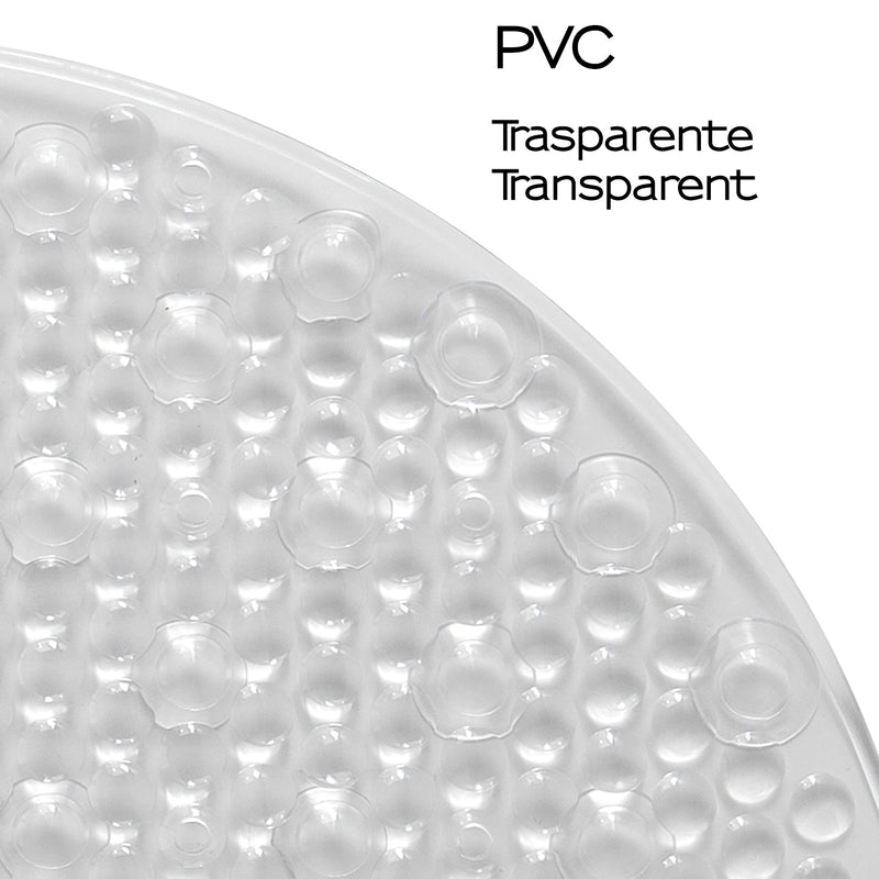 Tappeto antiscivolo vasca modello Solid di Gedy - Trasparente by CeramicStore | Lo specialista del tuo bagno
