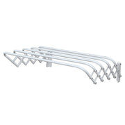 Stendino da muro 4m acciaio bianco by CeramicStore | Lo specialista del tuo bagno