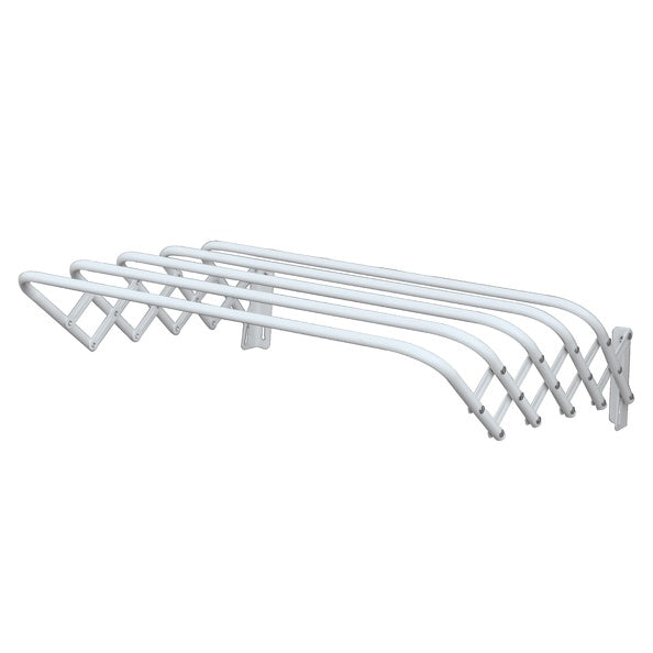Stendino da muro 4m acciaio bianco by CeramicStore | Lo specialista del tuo bagno