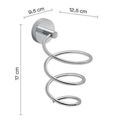 Gedy Porta Phon A Muro In Acciaio Inox Eros - Cromato by CeramicStore | Lo specialista del tuo bagno