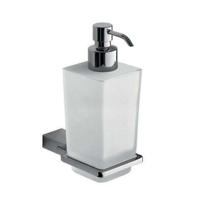 Dosasapone in Acciaio Inox con erogatore in Cromall di Gedy serie Kansas - Cromato by CeramicStore | Lo specialista del tuo bagno