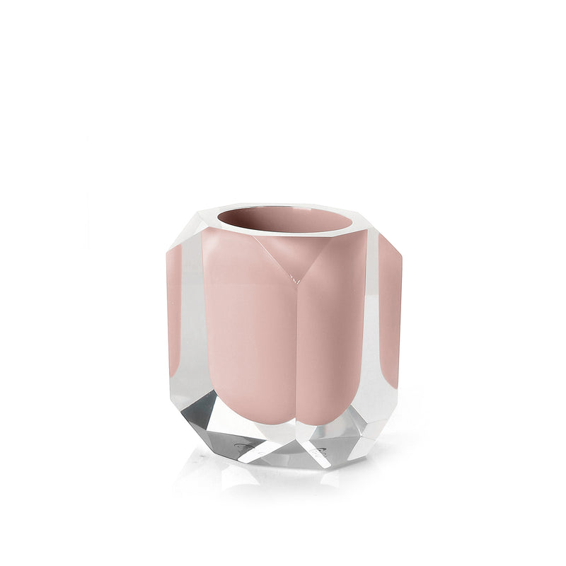 Portaspazzolini Gedy serie Chanelle - Rosa