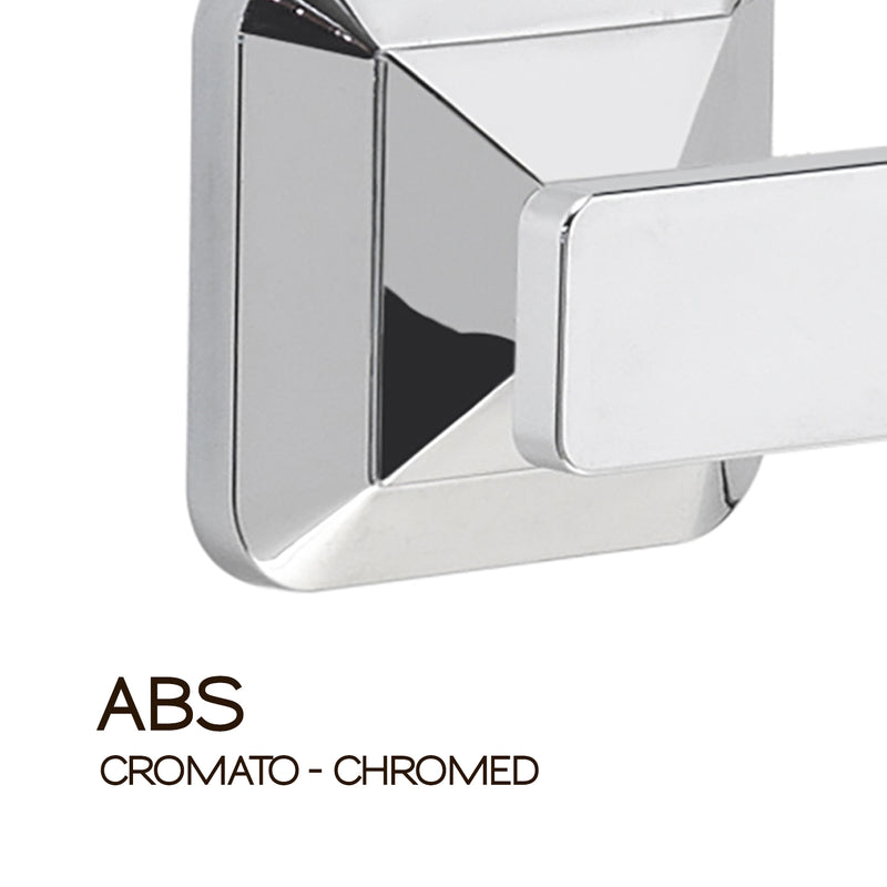 Appendiabiti a muro di Gedy serie Ventus - Cromato by CeramicStore | Lo specialista del tuo bagno