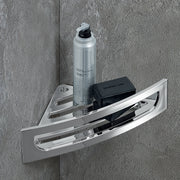 Portaoggetti doccia angolare modello Clip di Gedy - Cromato by CeramicStore | Lo specialista del tuo bagno
